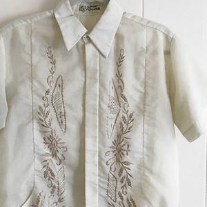 Vintage Stitched Hawaiian Shirt